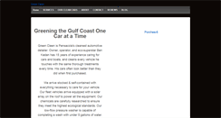 Desktop Screenshot of greencleendetail.com